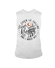 The Cabin Is Calling Sleeveless Tee thumbnail