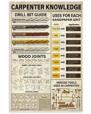 Carpenter Knowledge 11x17 Poster front