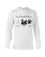 I'm A Simple Woman Long Sleeve Tee thumbnail