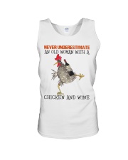 Chicken And Wine Unisex Tank thumbnail