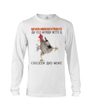 Chicken And Wine Long Sleeve Tee thumbnail