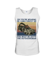 You're Wearing Camo Crocs Unisex Tank thumbnail