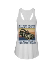 You're Wearing Camo Crocs Ladies Flowy Tank thumbnail