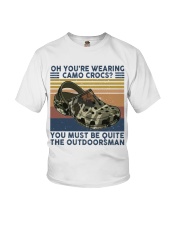 You're Wearing Camo Crocs Youth T-Shirt thumbnail