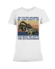 You're Wearing Camo Crocs Premium Fit Ladies Tee thumbnail
