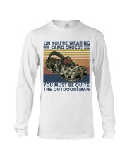 You're Wearing Camo Crocs Long Sleeve Tee thumbnail