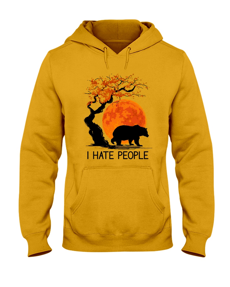 I Hate People Hooded Sweatshirt