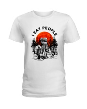 I Eat People Ladies T-Shirt thumbnail