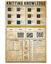 Knitting Knowledge 11x17 Poster front