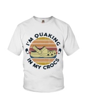 I'm Quaking In My Crocs Youth T-Shirt thumbnail