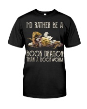 Book Dragon Than A Bookworm Premium Fit Mens Tee thumbnail