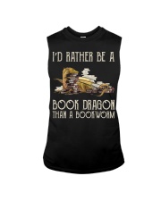 Book Dragon Than A Bookworm Sleeveless Tee thumbnail