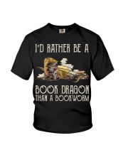 Book Dragon Than A Bookworm Youth T-Shirt thumbnail