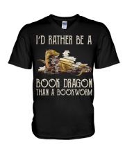 Book Dragon Than A Bookworm V-Neck T-Shirt thumbnail