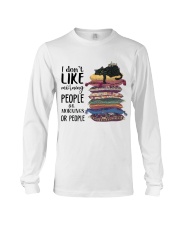 I Don't Like Morning People Long Sleeve Tee thumbnail