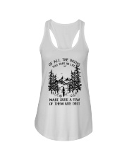 Of All The Paths You Take In Life Ladies Flowy Tank thumbnail