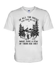 Of All The Paths You Take In Life V-Neck T-Shirt thumbnail