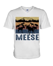 Meese Funny V-Neck T-Shirt thumbnail