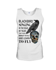 Blackbird Singing Unisex Tank thumbnail