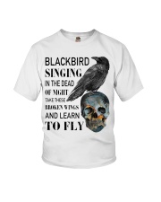 Blackbird Singing Youth T-Shirt thumbnail