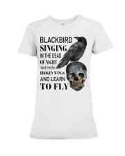 Blackbird Singing Premium Fit Ladies Tee thumbnail
