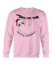 Merry Slothmas Crewneck Sweatshirt thumbnail