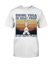 Doing Yoga In Goat Poop Premium Fit Mens Tee thumbnail