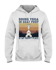 Doing Yoga In Goat Poop Hooded Sweatshirt thumbnail