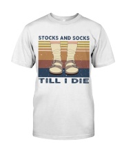 Stocks And Socks Till I Die Classic T-Shirt thumbnail