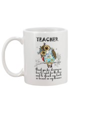 Thank Teacher Mug back