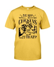 Love Chickens Classic T-Shirt front