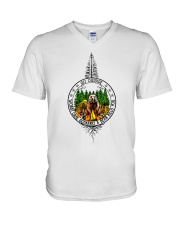 Go Outside V-Neck T-Shirt thumbnail