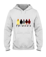 Chicken Is Friends Hooded Sweatshirt thumbnail