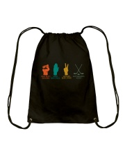 Nothing Beats Hockey Drawstring Bag thumbnail