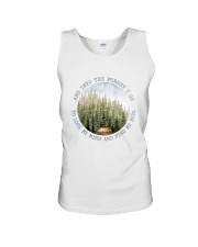 And Into The Forest I Go Unisex Tank thumbnail