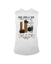 Cats And Books Sleeveless Tee thumbnail