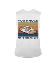You Knock My Stocks Off Sleeveless Tee thumbnail