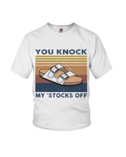You Knock My Stocks Off Youth T-Shirt thumbnail