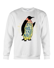 Just Smile And Wave Crewneck Sweatshirt thumbnail