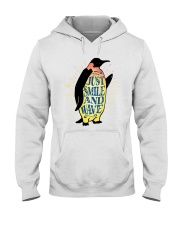Just Smile And Wave Hooded Sweatshirt thumbnail