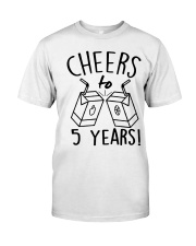 Cheers 5 Years Premium Fit Mens Tee thumbnail