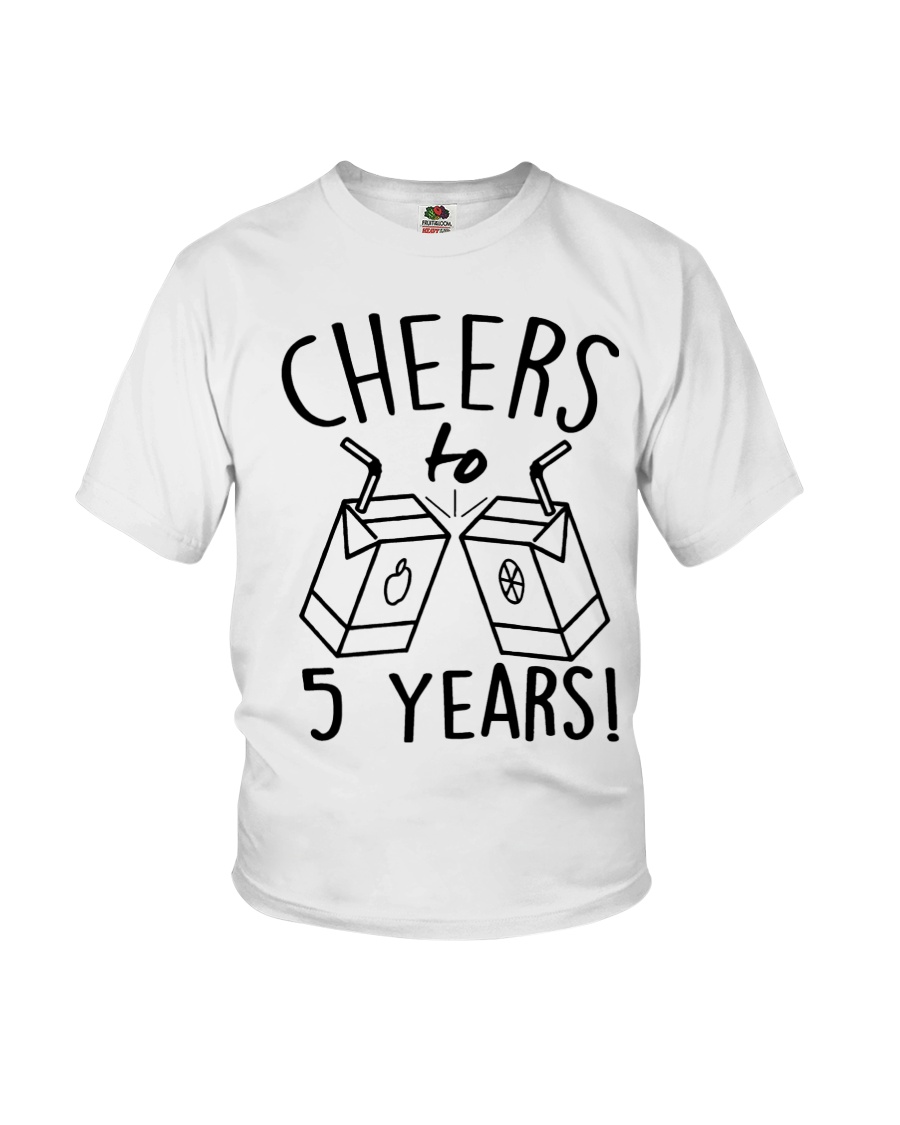 Cheers 5 Years Youth T-Shirt