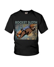 Rocket Sloth Youth T-Shirt thumbnail