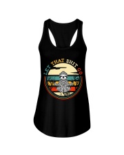 Let That Go Ladies Flowy Tank thumbnail