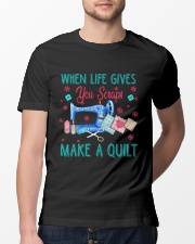 When Life Gives You Scraps Classic T-Shirt lifestyle-mens-crewneck-front-13