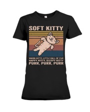 Soft Kitty Purr Premium Fit Ladies Tee thumbnail