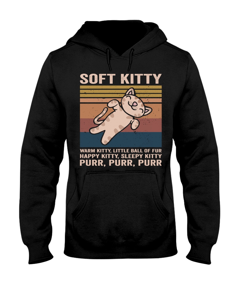 Soft Kitty Purr Hooded Sweatshirt