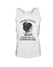 I Became A Teacher Unisex Tank thumbnail