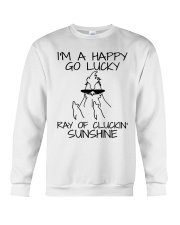 I'm A Happy Go Lucky Crewneck Sweatshirt thumbnail
