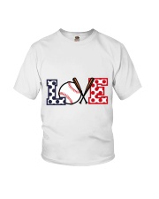 Love Baseball Youth T-Shirt thumbnail